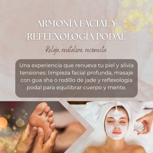 Armonía facial y Reflexología podal