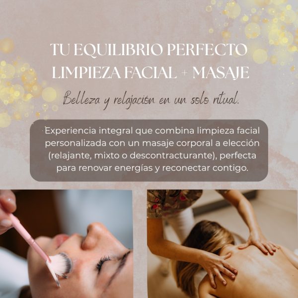 Tu Equilibrio Perfecto – Limpieza Facial + Masaje