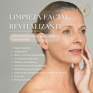 Limpieza Facial Revitalizante – Piel Madura/Envejecida
